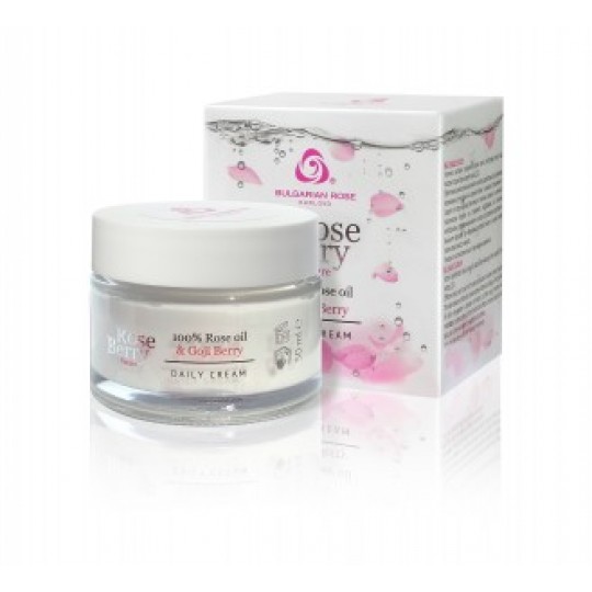 Sejas krēms ROSE BERRY NATURE dienas 50 ml, AKSO PLUS